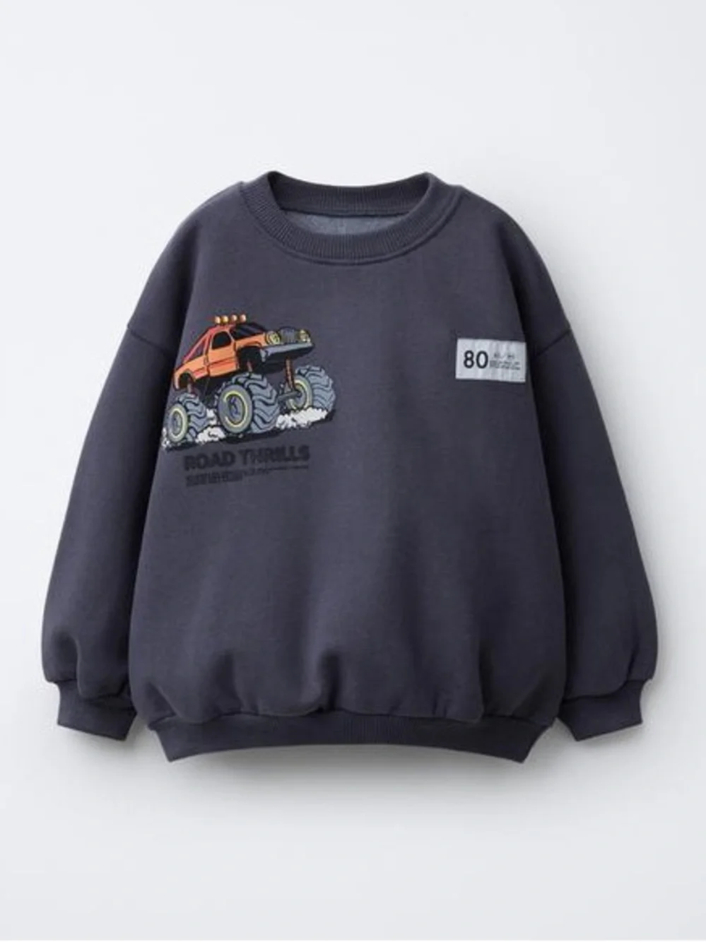 Zara Monster Truck Sweatshirt EUC